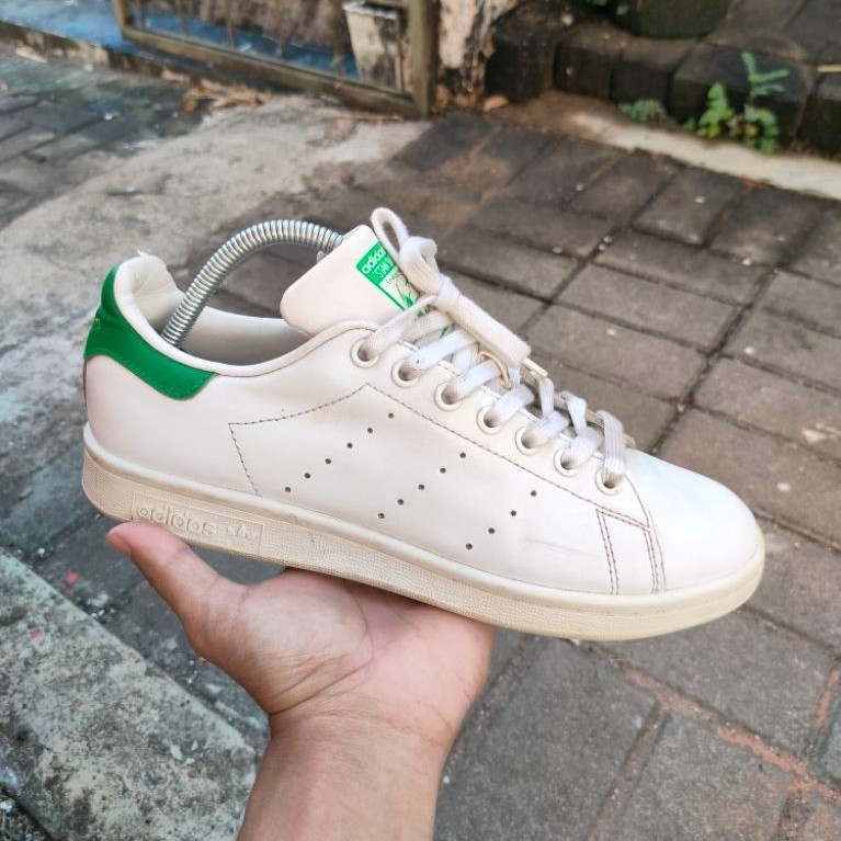 sepatu kasual adidas stan smith second original size 40,5