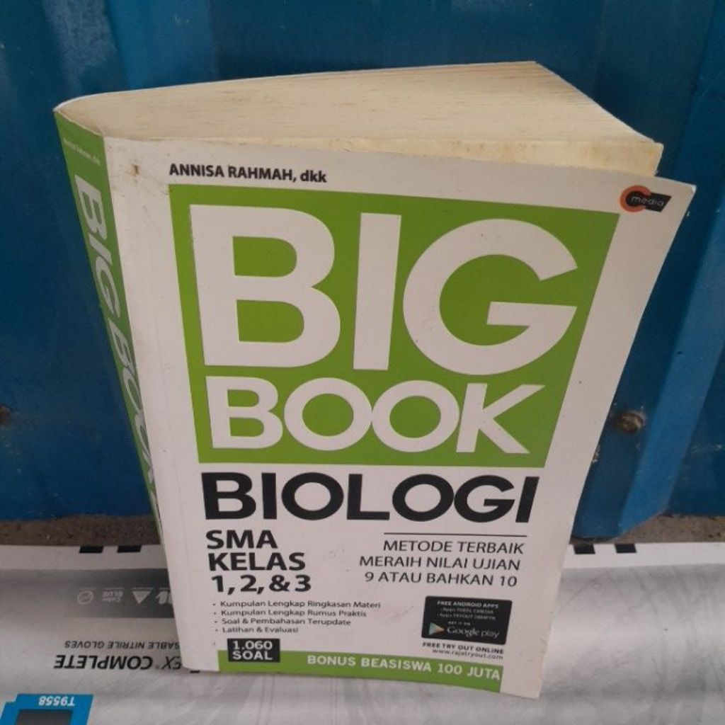 original BIG BOOK BIOLOGI SMA KELAS 1,2,&3