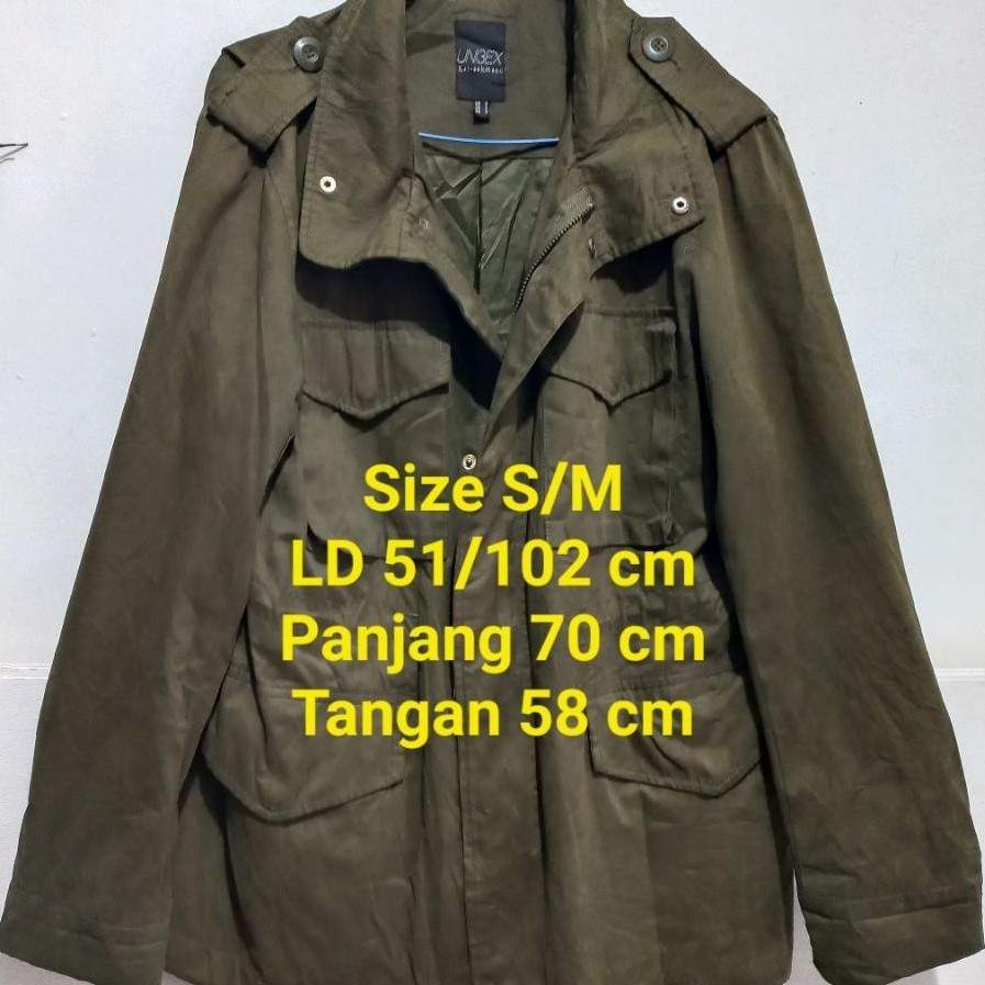 Semi Parka Hijau Army Kai Aakmann Model M65