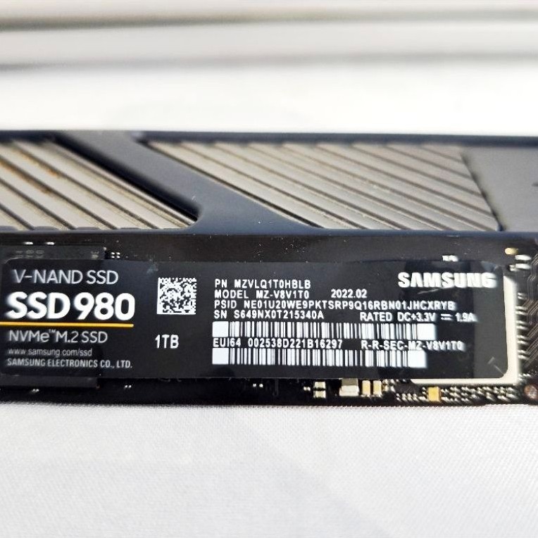 Samsung ssd m2 nvme  980 1TB