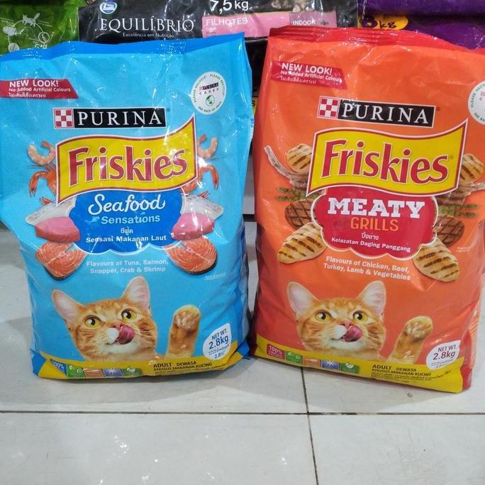 Friskies 2,5kg - Purina Friskies seafood / friskies meaty grills adult