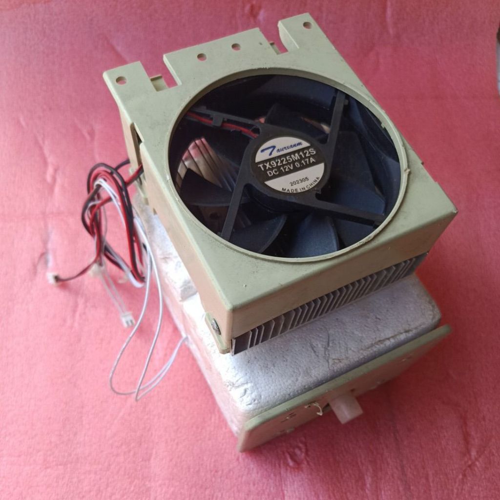 Tabung Pendingin Dispenser Galon Bawah Arashi Original DC 12v TX9225M12S