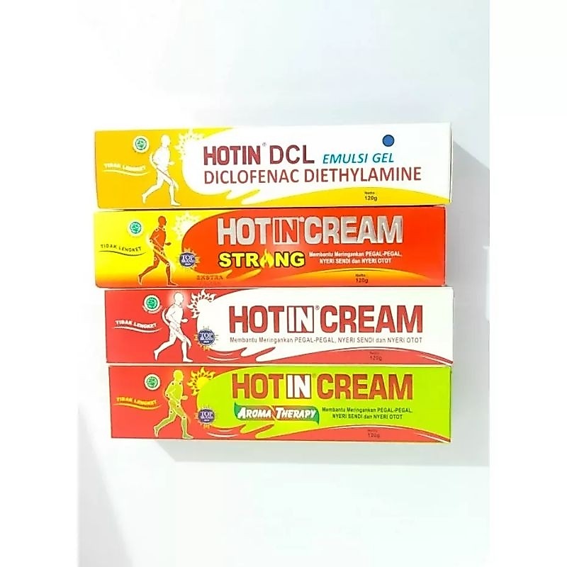 Hot In Cream 120 GR / Tube DCL, STRONG, ORIGINAL/CREAM