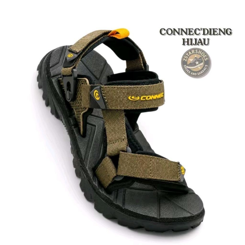 CONNEC DIENG SANDAL GUNUNG PRIA SANDAL HIKING BERKUALITAS ORIGINAL