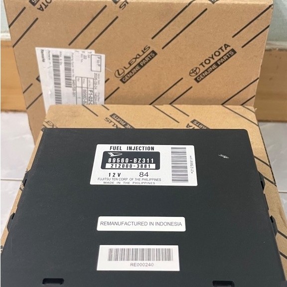READY SIAP KIRIM Computer As Fuel Inj Toyota Rush Terios 89560-BZ311-CE Genuine Parts rush dan terio