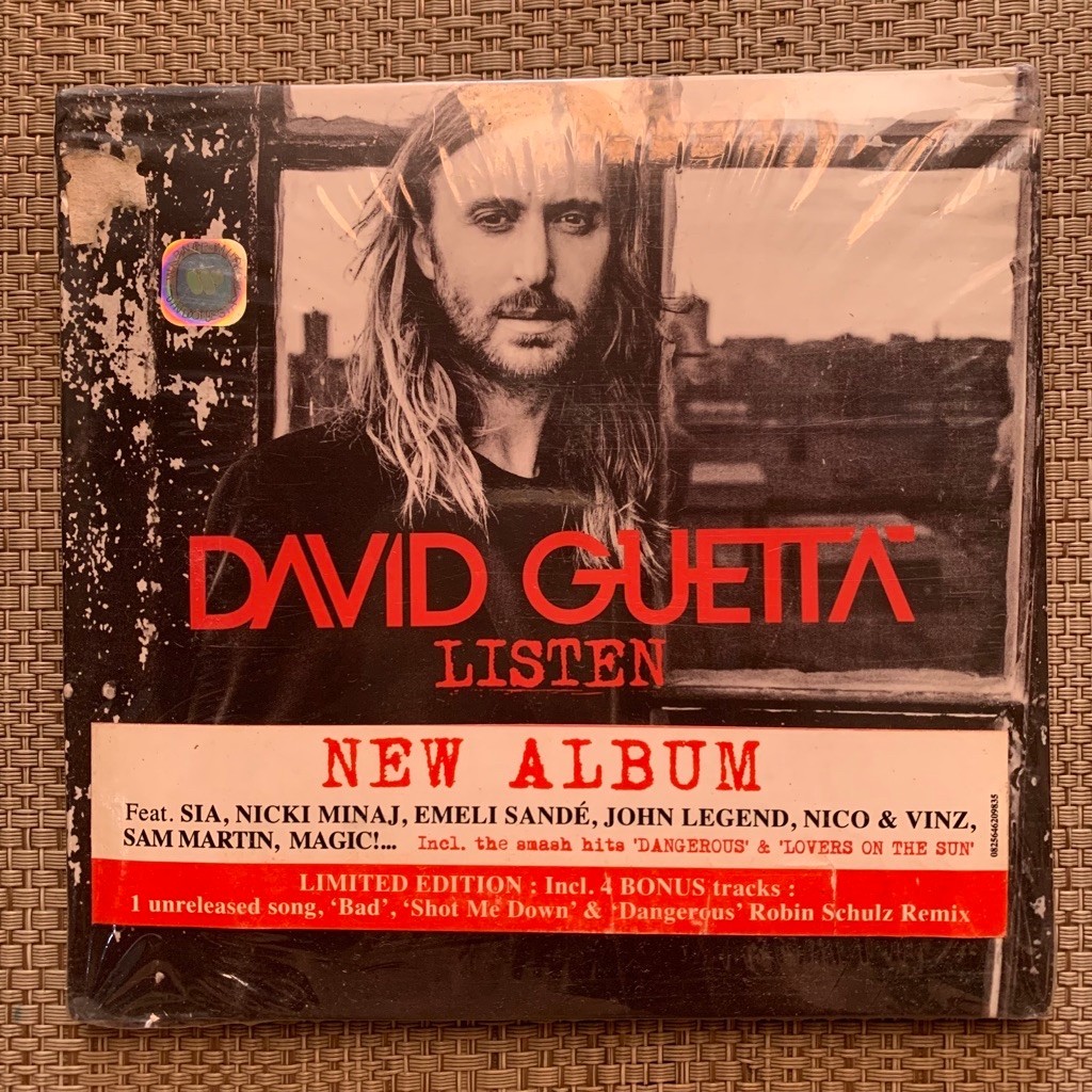 CD David Guetta - Listen | Segel