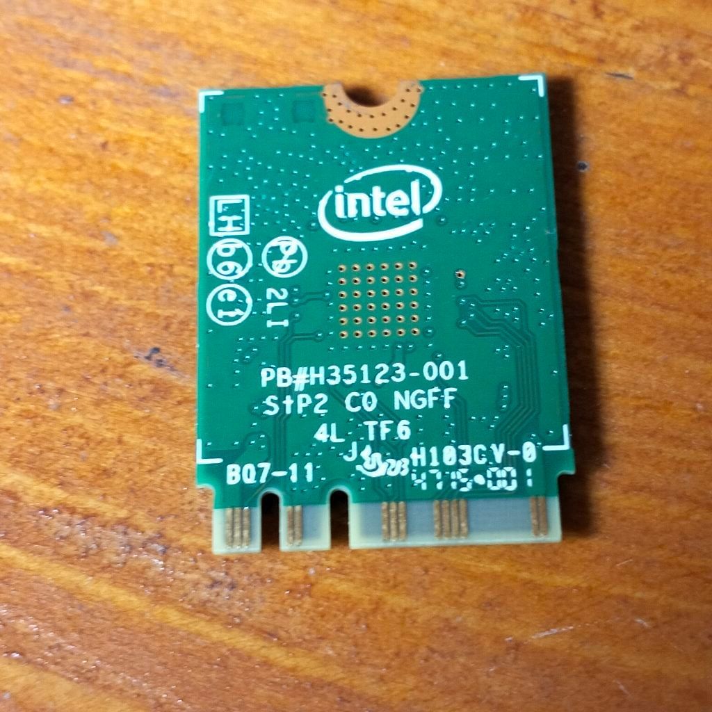 Wifi card Lenovo T460s i5