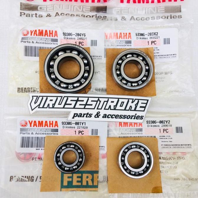 Bearing Laher Ratio Rasio Reso Set F1ZR FIZR Force1 Orinal