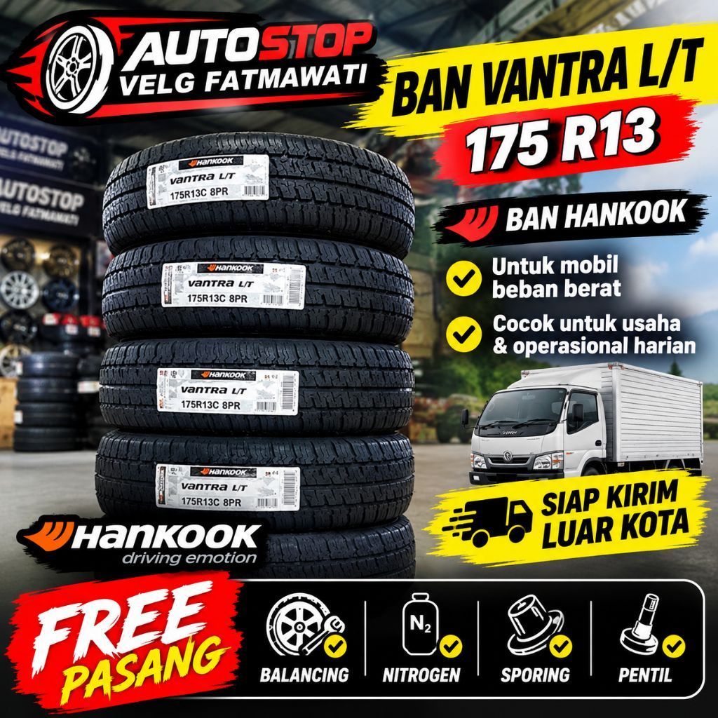 ban 175 R13 Hankook vantra LT
