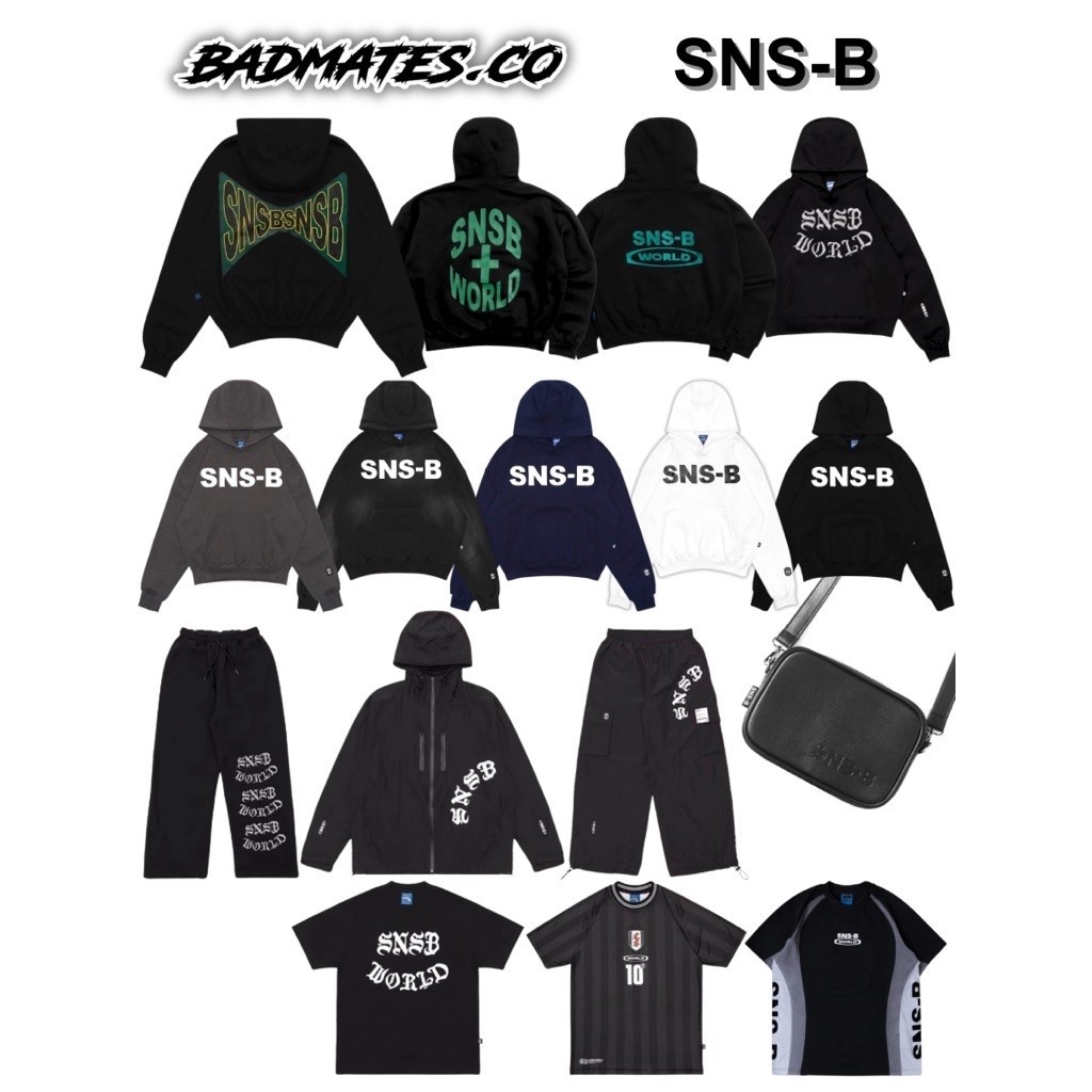 SNSB Goblin Storm, Snsb Classic Road, Zip OG Logo, Phantom, Jersey Dusk, Snsb Cashbag, Black Capsule