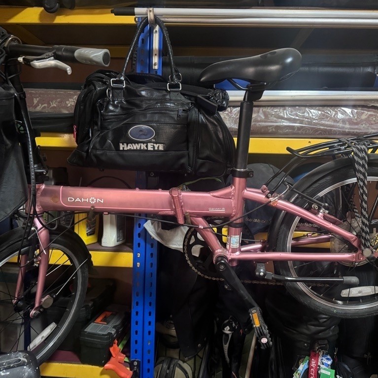 [Preloved] Dahon Sepeda Lipat 19 Mariner D8 – Pink