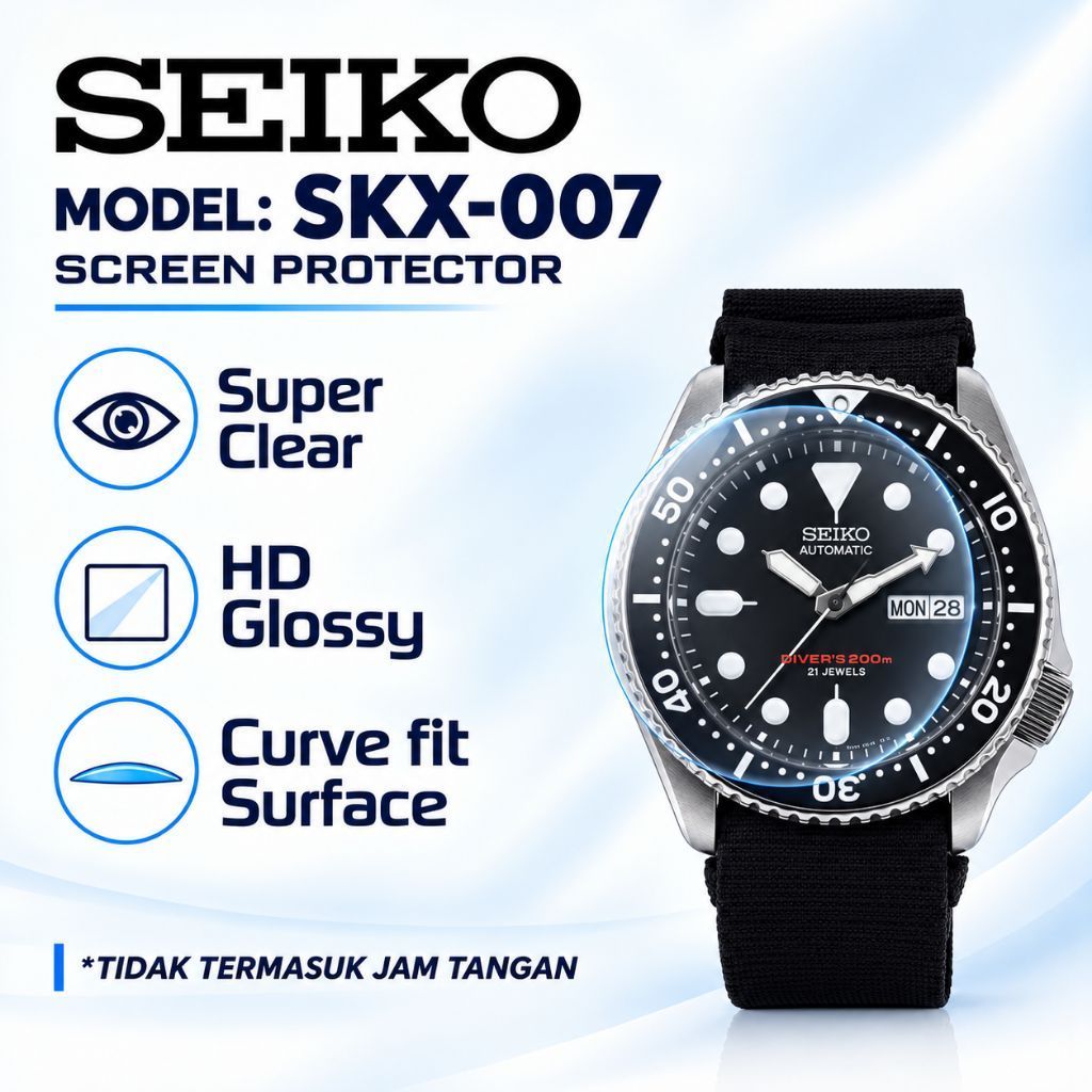 Antigores Jam Tangan SEIKO SKX 007 SKX007 Hydrogel