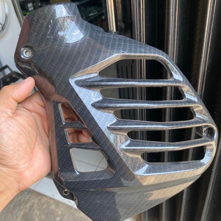 Cover radiator  nmax carbon bozooka