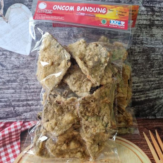 987ABASYI - KERIPIK ONCOM BANDUNG ORIGINAL MUTIARA SNACK