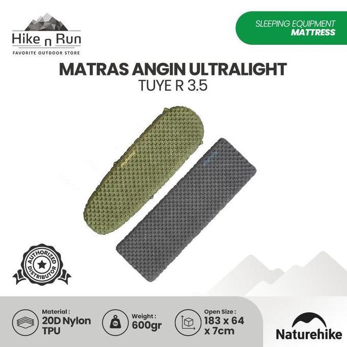 Naturehike Matras Angin Ultralight Tuye 3.5 Cnh22Dz018
