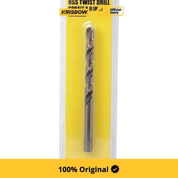 Krisbow Mata Bor Metal 8 mm Drill Bit Mata Drill Ujung Bor Bit Bor