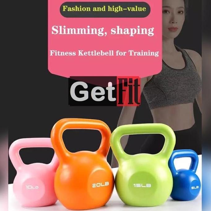 Kettlebell High Quality / Kettlebell Kualitas Tinggi 10Lbs/ Kettlebell