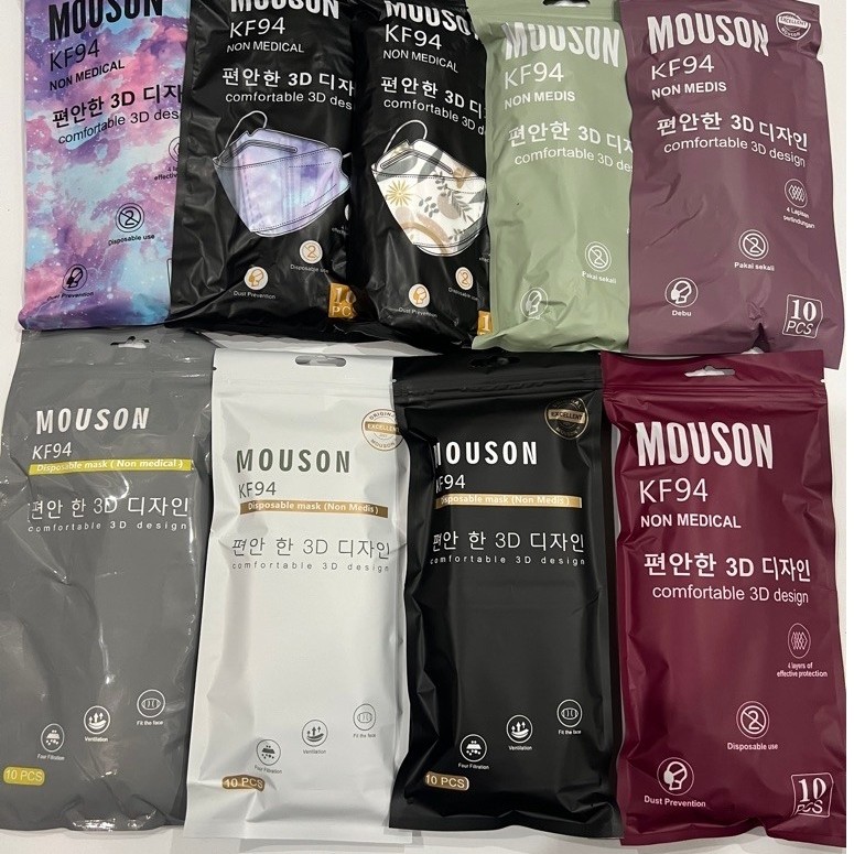 MASKER KF94 MOUSON 10 PCS