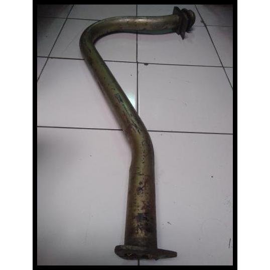 TERLARIS T200 FP. PIPA DEPAN KNALPOT MITSUBISHI COLT DIESEL T200 LAMA. EXHAUST. 