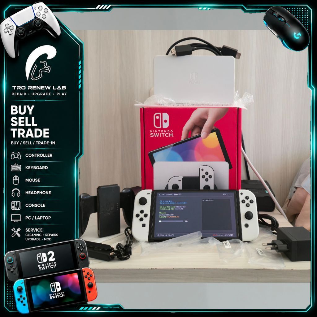NINTENDO SWITCH OLED SECOND ORIGINAL
