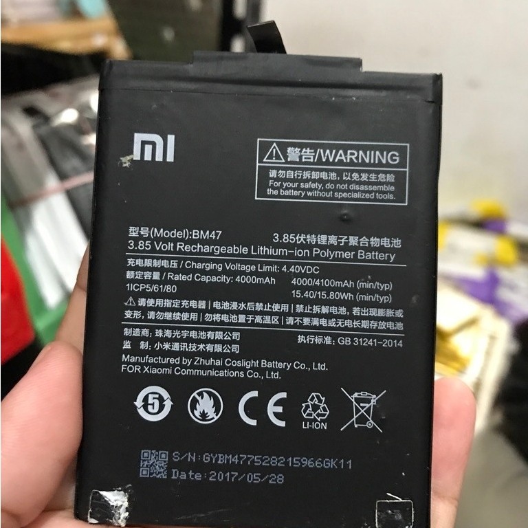 BATTERY BATERAI BATRE BM47 FOR xiaomi redmi 3 original copotan