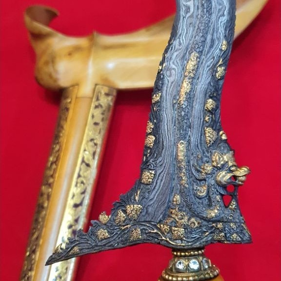 Keris Nogo Sosro kinatah Emas luk 11