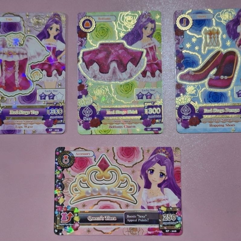 Jual Kartu Aikatsu Red Stage Set Mizuki Kanzaki Set