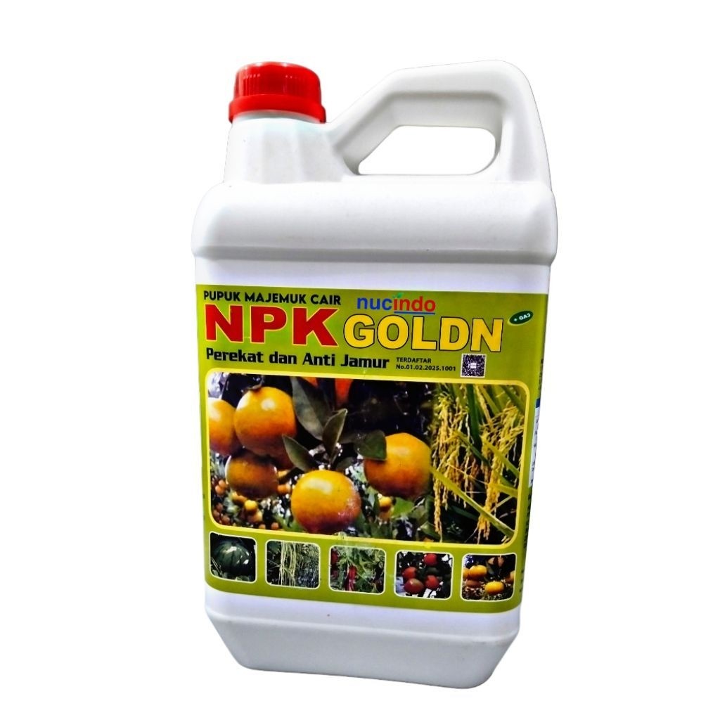 Nucindo - Pupuk Npk Goldn 5 Liter