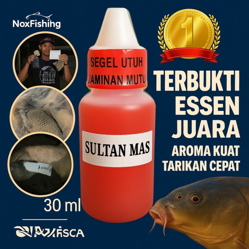 ESSEN SULTAN IKAN MAS LEBIH CEPAT STRIKE INDUKAN & TOTAL