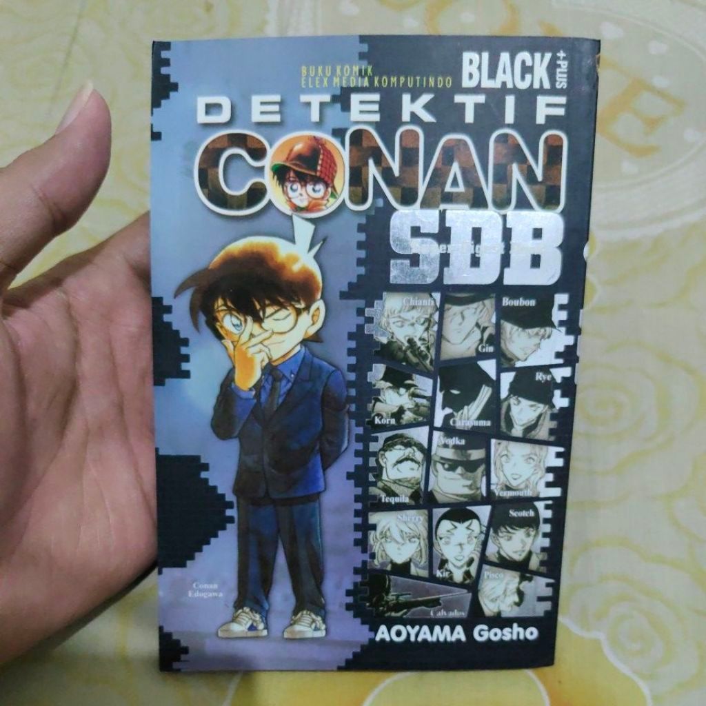 Komik Conan SDB Black
