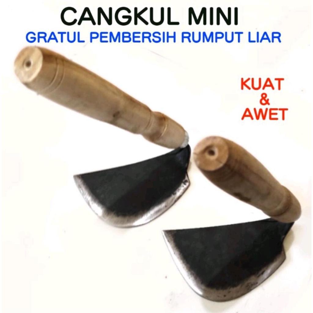 Cangkul Mini Pacul Kecil Alat Membersihkan Rumput Berkebun Praktis