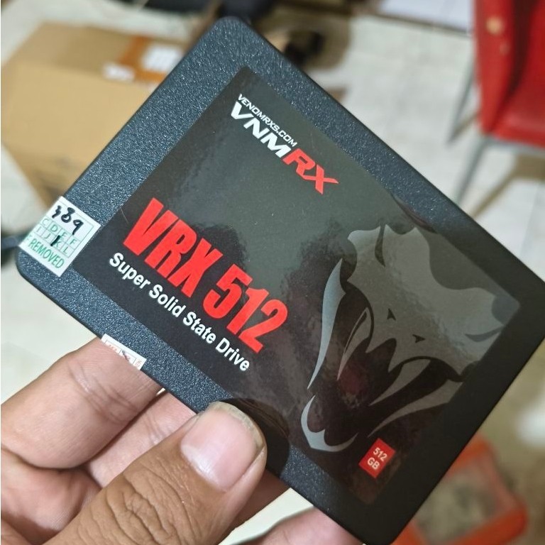 SSD SATA 512GB VNM RX Like New Garansi 2028