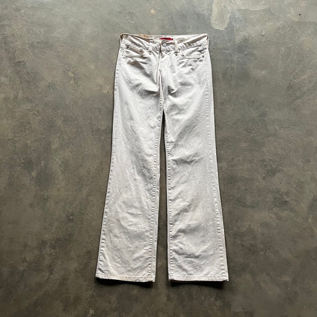 Levi’s eve bootcut white jeans