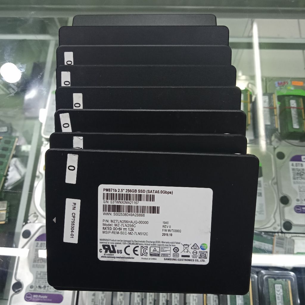 SSD SATA 256GB Second copotan laptop