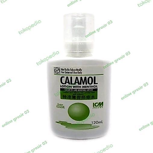 ICM PHARMA CALAMOL LOTION MENTHOL 120ML original/LOTION CALAMINE