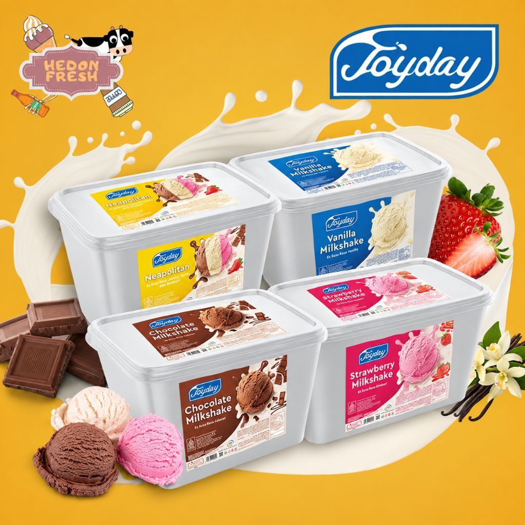 Es Krim Joyday 8 Liter Pail untuk Cafe Resto Usaha