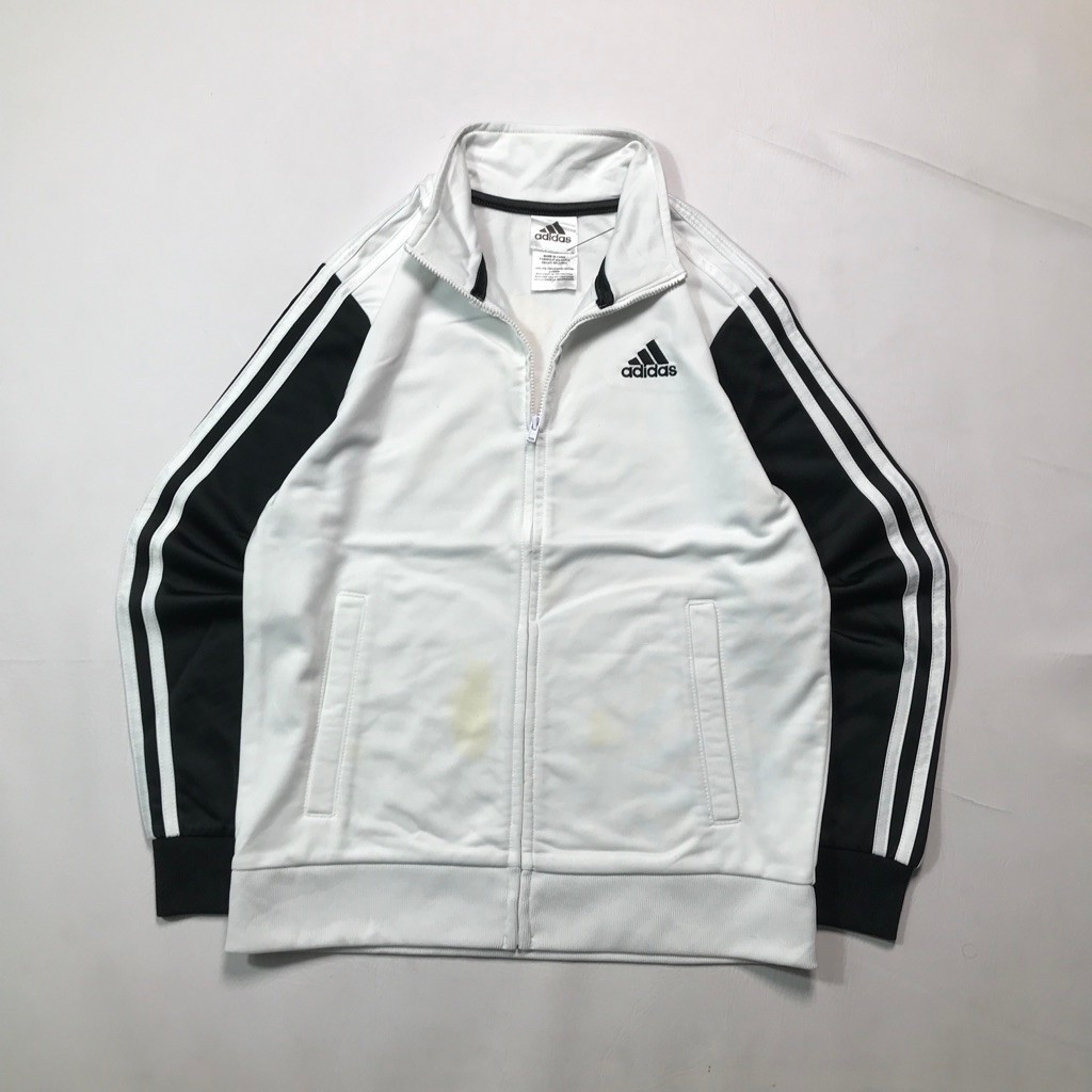 tracktop adidas putih preloved , tracksweet putih adidas preloved