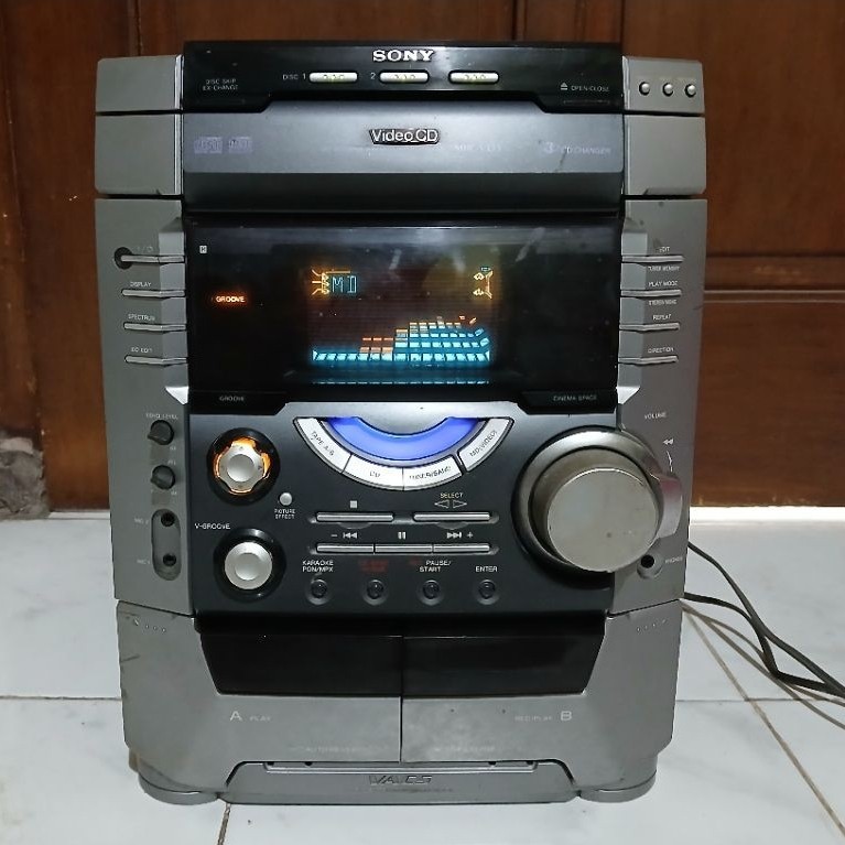 Head Hifi Compo SONY MHS-VX55 bertenaga