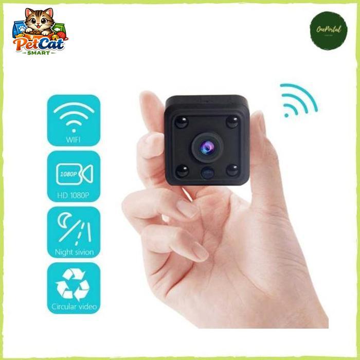 Kamera CCTV Mini Wifi IR Sensor Night Vision HD 1080P Cam
