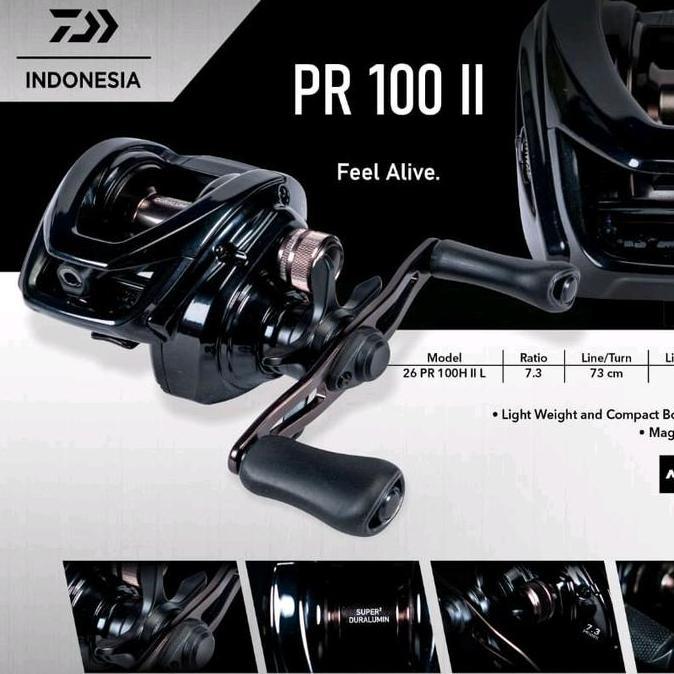 Reel Daiwa PR 100 H II L 2026 | Reel BC Daiwa | Baitcasting