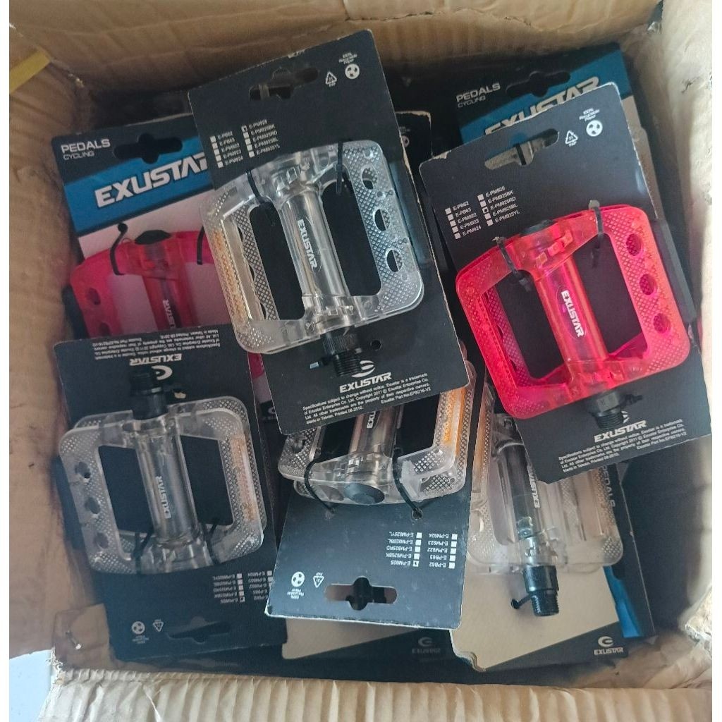 PEDAL BMX/MTB TRANSPARAN EXUSTAR