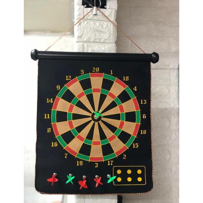 DART GAME MAGNET / MAGNETIC DART BOARD / PAPAN DART