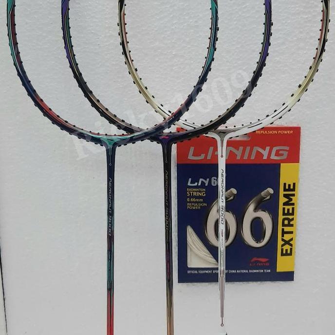 HARGA DISC - RAKET BADMINTON LINING AERONAUT 9000 - AERONAUT 9000I - AERONAUT 9000C - LINING IN CHIN