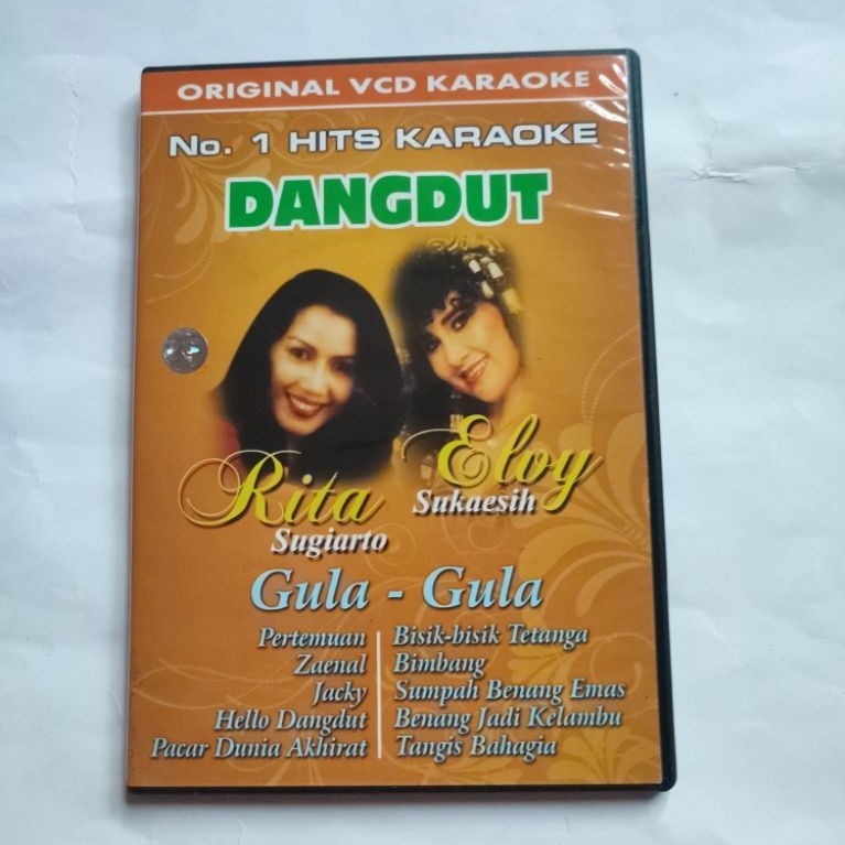 VCD KARAOKE NO1 HITS DANGDUT RITA SUGIARTO & ELVY SUKAESIH GULA GULA