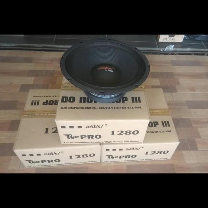 Speaker ADS 12 inch 1280 Fullrange 800watt / Speaker ADS 1280 800watt
