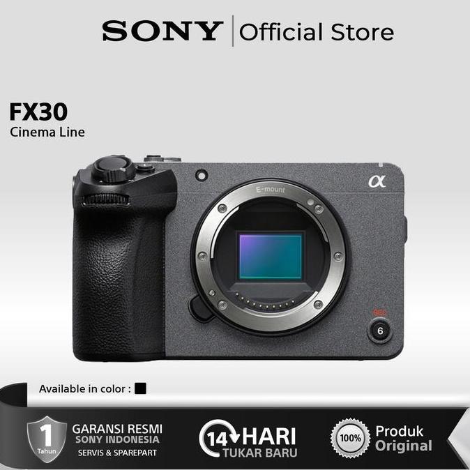 Sony FX30 Sony FX 30 Cinema Line Camera