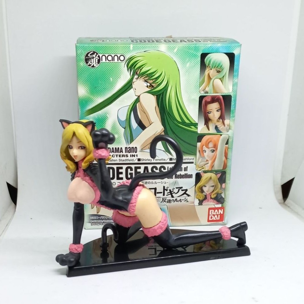 bandai milly ashford sexy otomedama nano code geass lelouch of the rebellion pvc trading figure (t)