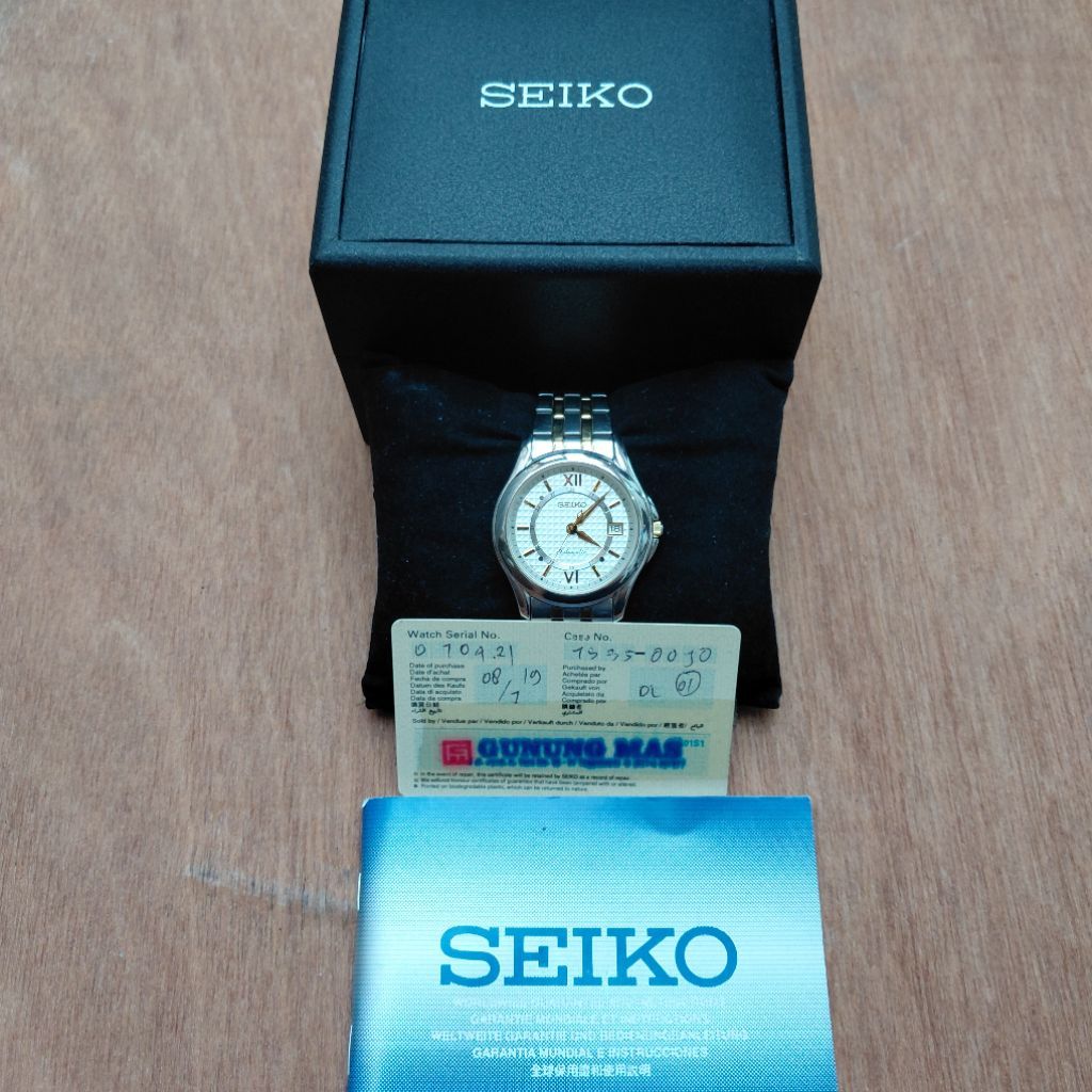 Seiko Automatic SNM048J1 Superior Bekas Mulus Original