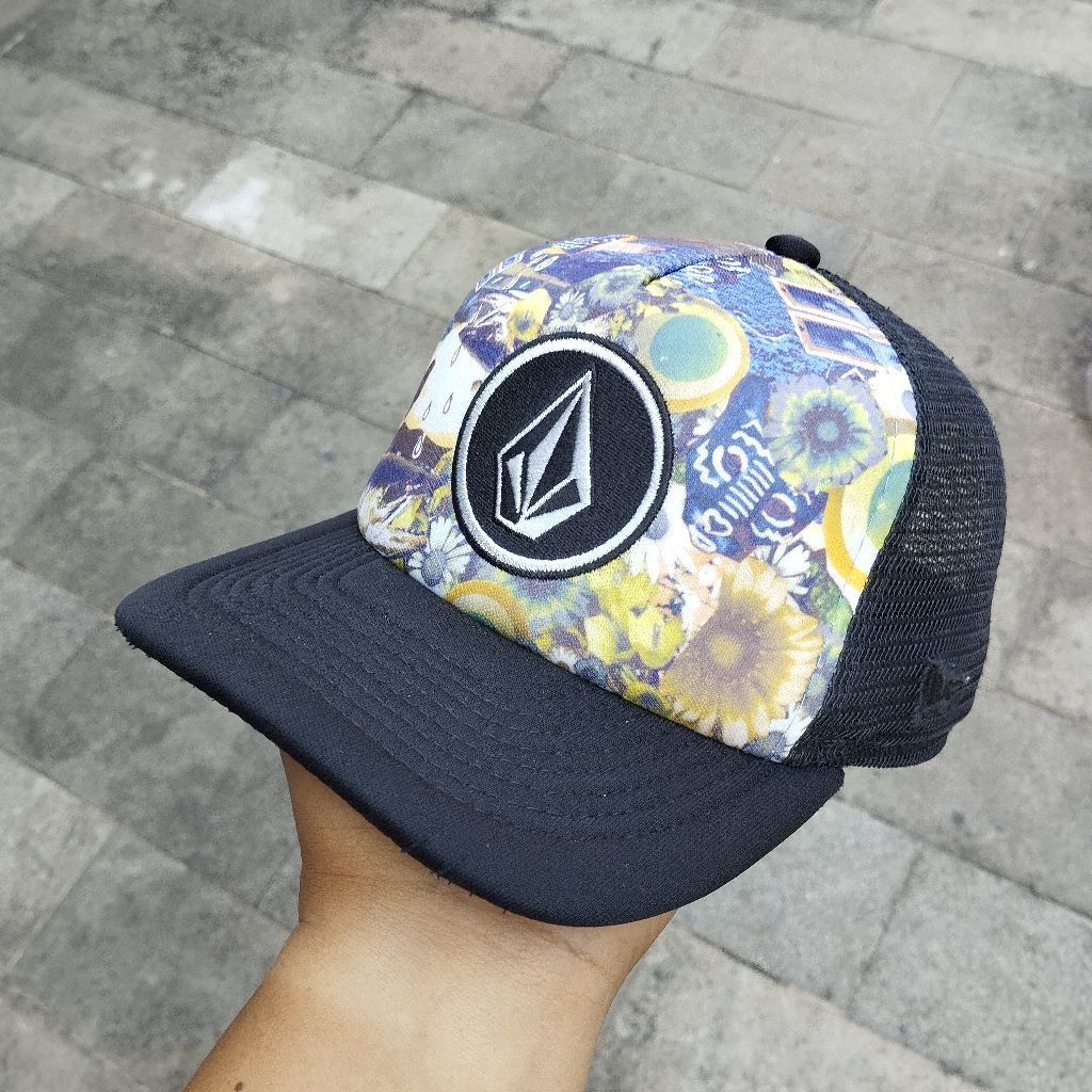 Topi anak trucker VOLCOM NE Original
