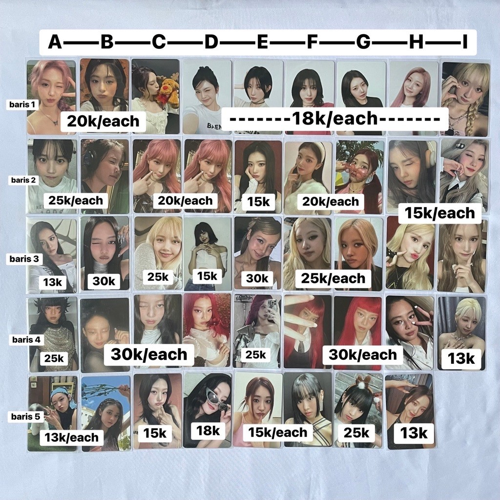 BABYMONSTER PHOTOCARD PC OFFICIAL BAEMON ASA RAMI AHYEON CHIQUITA RORA RUKA PHARITA IU LEE JIEUN THE